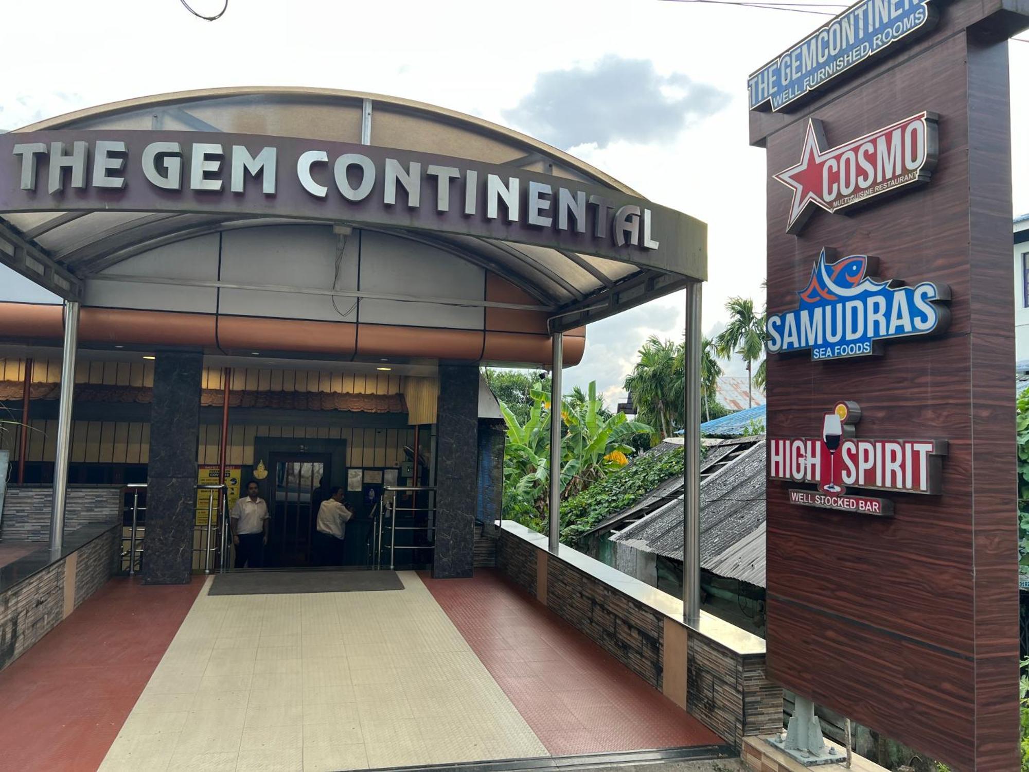 Hotel Gem Continental Jangli Ghāt Exterior foto
